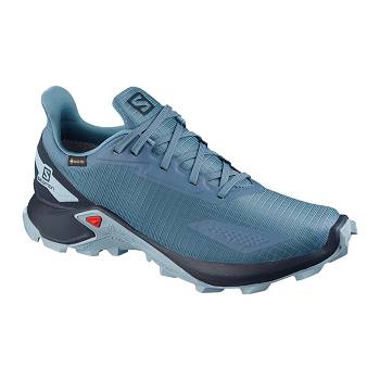 Salomon ALPHACROSS BLAST GTX W - Modre Trailová Bežecká Obuv Damske, SALO009